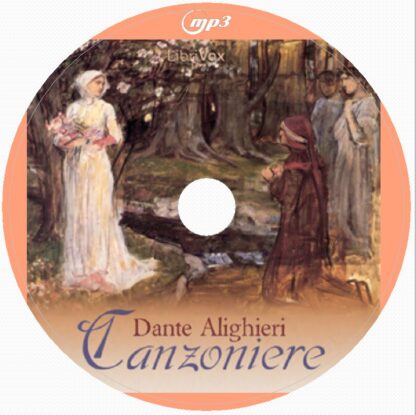 Canzoniere - Dante Alighieri Audiobook MP3 On CD 