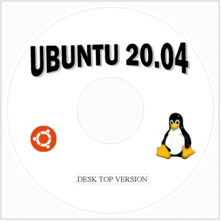 Ubuntu 20.04 LTS Desktop Live Disc And Installation DVD