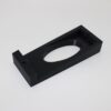 Black Ring Pro Doorbell Vinyl Siding Mount - Angle Adjustment Mount Wedge - Image 2