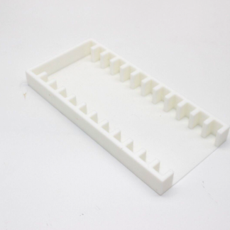 White Gameboy GBC GBA Holder for Video Game Cartridge Display Stand Organizer