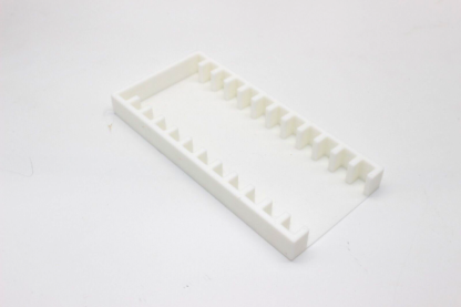 White Gameboy GBC GBA Holder for Video Game Cartridge Display Stand Organizer