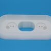 White 30° Angle Mount Bracket for Nest Hello Video Doorbell Wide Base - Image 3