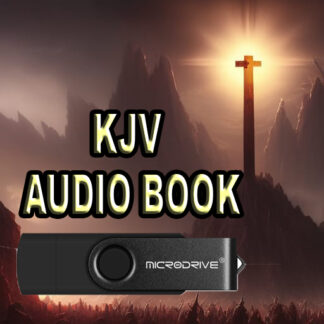 KING JAMES VERSION AUDIO BIBLE ON A 16GB USB FLASH DRIVE